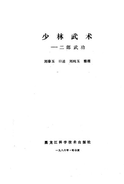 少林武术二郎武功_10391541