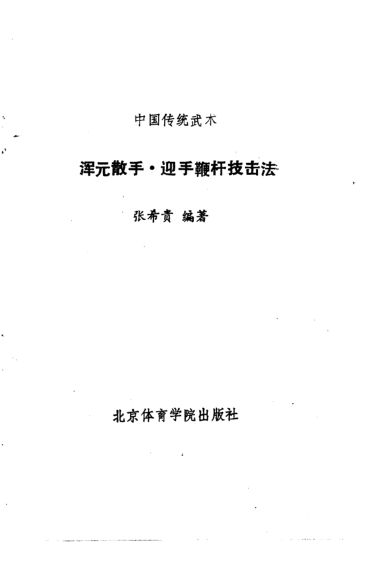 10819828_中国传统武术浑元散手迎手鞭杆技击法