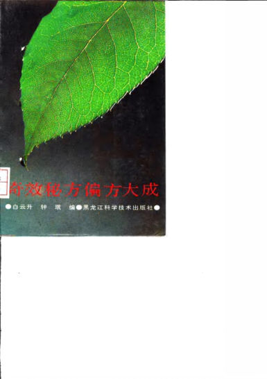 奇效秘方偏方大成_10034275