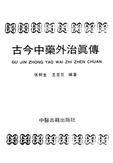 复制版古今中药外治真传_10388023