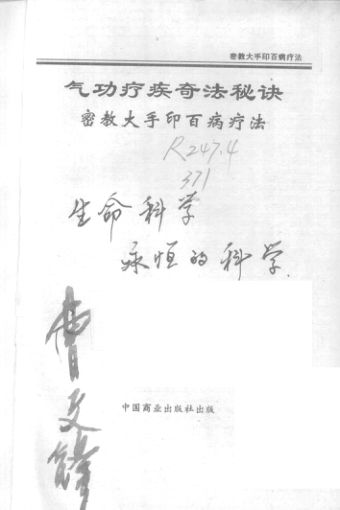 密教大手印百病疗法_12334121